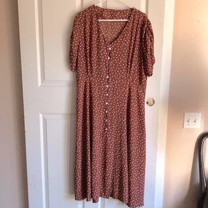 SHEIN Maxi Dress w/ Front Slit